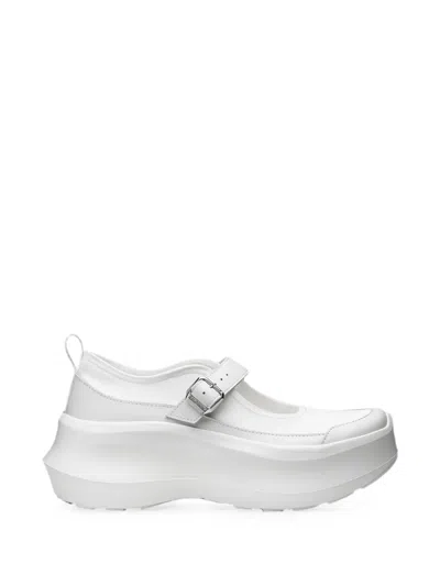 Salomon X Comme Des Garçons Rx Marie Jeanne Platform Sneakers In White