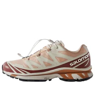 Salomon X Kith Xt-6 Gtx Gore-tex Cream Pink Red In Multi