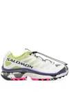 Salomon Green & White Xt-4 Og Sneakers In Neutrals
