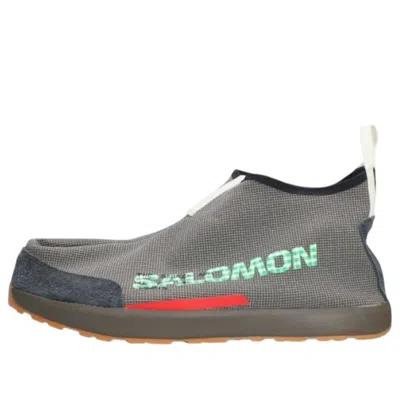 Salomon X The Broken Arm Coverboot 'wren Black' In Gray