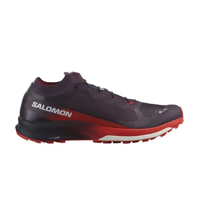 Pre-owned Salomon X Ultra 3 V2 'plum Fiery Red White' | Men's Size 8