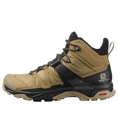 Salomon X-ultra 4 Mid Gtx Waterproof Trail In Brown