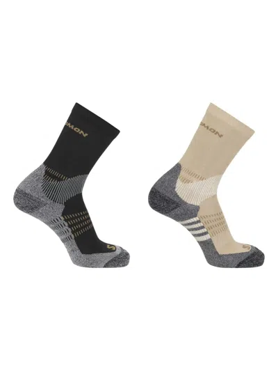 Salomon X Ultra Access Two-tone Socks In Multi