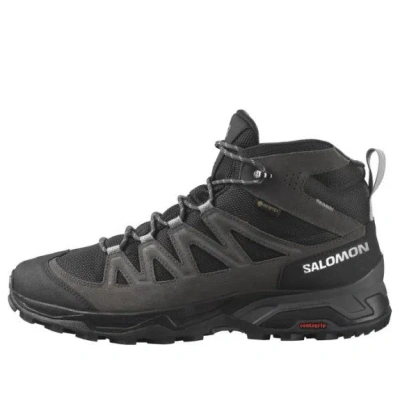 Salomon X Ward Leather Mid Gtx 'phantom Black'