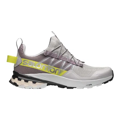 Pre-owned Salomon Xa Cover 'ash Grey Lime Green' | Men's Size 8 In Gray