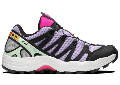 Pre-owned Salomon Xa Pro 1 Black Pink Sneakers In Lavender/charlock/pink Glo