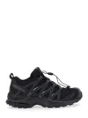 Salomon 'xa Pro 3d' Black Sneakers With Logo Patch On The Side And Panelled Design In Black