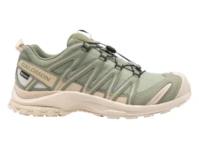 Pre-owned Salomon Xa Pro 3d Gtx Sneakers In Green/white Pepper/silver Cloud In Multi