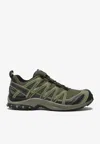 Salomon Xa Pro 3d Nylon And Mesh Sneakers In Green