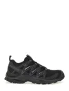 Salomon Black Mesh And Synthetic Leather Xa Pro 3d Sneakers In Black