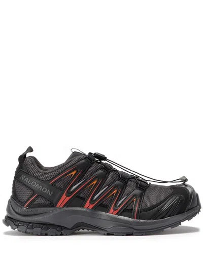 Salomon Xa Pro 3d Sneakers In Asphalt/black/aurora Red