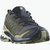 Salomon Xa Pro 3d V9 474675 Sneakers Men Black Green Low Top Trail Running Shoes