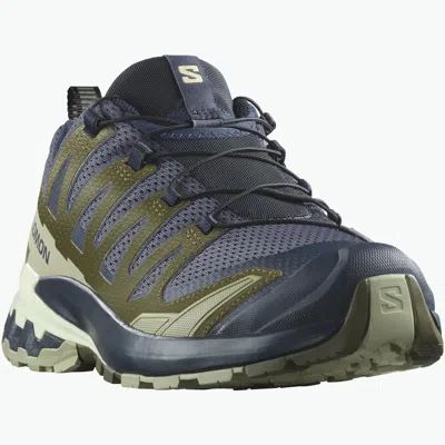 Salomon Xa Pro 3d V9 474675 Sneakers Men Black Green Low Top Trail Running Shoes