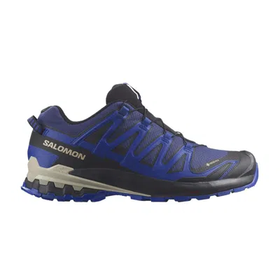 Pre-owned Salomon Xa Pro 3d V9 Gore-tex 'blue Print' | Men's Size 12