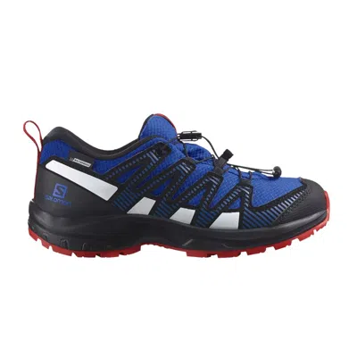 Pre-owned Salomon Xa Pro V8 Cswp Junior 'lapis Blue Black' | Kid's Size 1