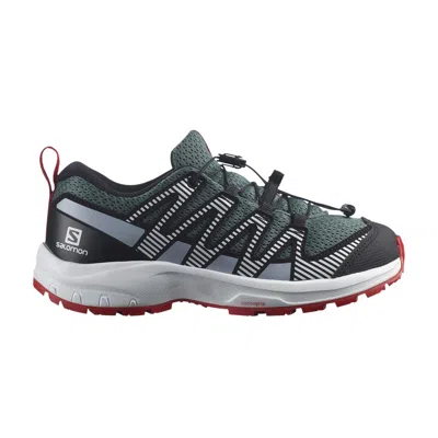 Pre-owned Salomon Xa Pro V8 Junior 'stormy Weather' | Grey | Kid's Size 1 In Gray