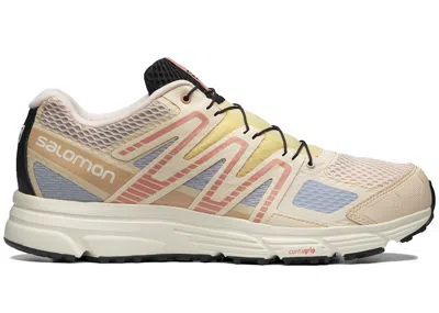 Pre-owned Salomon Xmission 4 Beige Lavender Yellow Sneakers In Sun Kiss/zen Blue/sun Dress