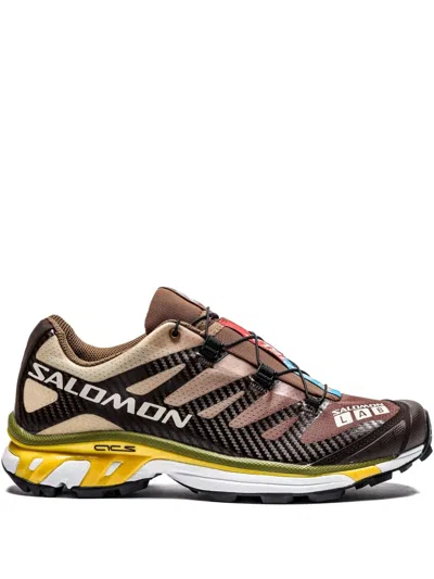 Salomon Xt-4 Advanced "bungee Cord" Sneakers In Brown