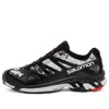 Salomon Xt-4 Advanced Black White Sneakers In Black