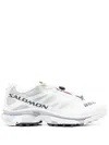 Salomon Two-tone Fabric Xt-4 Og Sneakers In White