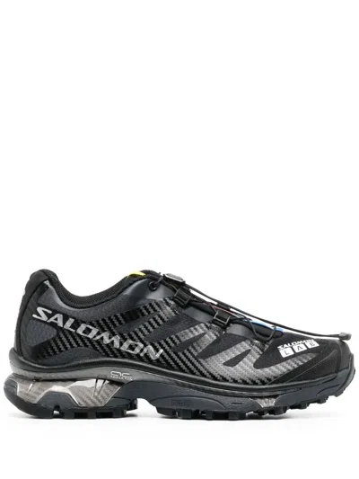 Salomon Streamlined Black Sneakers With Rugged Outsole And Breathable Upper