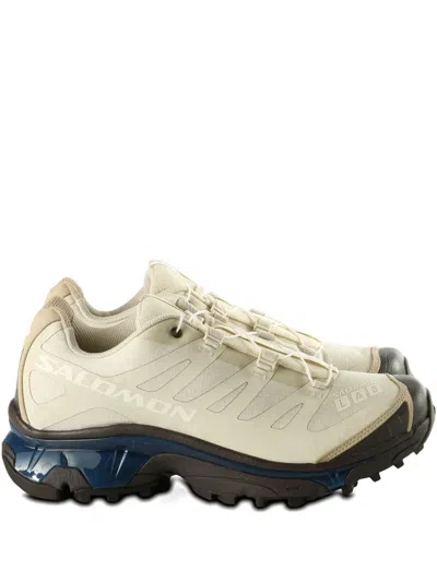 Salomon Xt-4 Og Logo-print Sneakers In Neutral