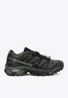 Salomon Performance-driven Black Mesh Sneakers In Black