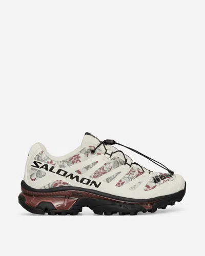 Salomon Xt-4 Og Needlepoint Sneakers Vanilla Ice / Black / Nocturne In Neutrals