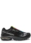 Salomon Breathable Mesh Xt4og Sneakers With Cushioned Eva Sole In Black
