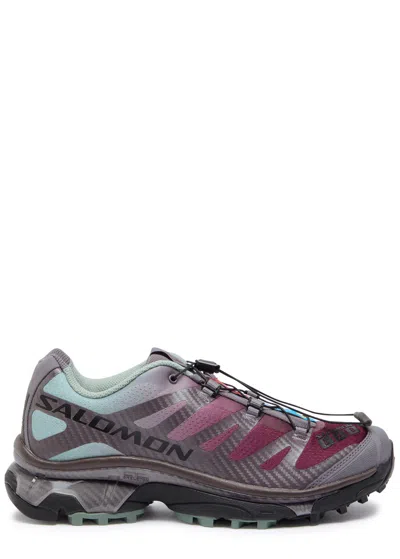 Salomon Xt-4 Og Panelled Mesh Sneakers In Grey