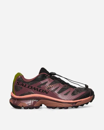 Salomon Xt-4 Og R.a.d Sneakers Nocturne / Tawny Port / Emberglow In Brown