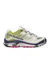 Salomon Green & White Xt-4 Og Sneakers In Multicolor