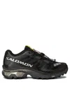 Salomon Breathable Mesh Xt4og Sneakers With Cushioned Eva Sole In Black