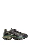Salomon Low-top In Olive Night/black/aloe
