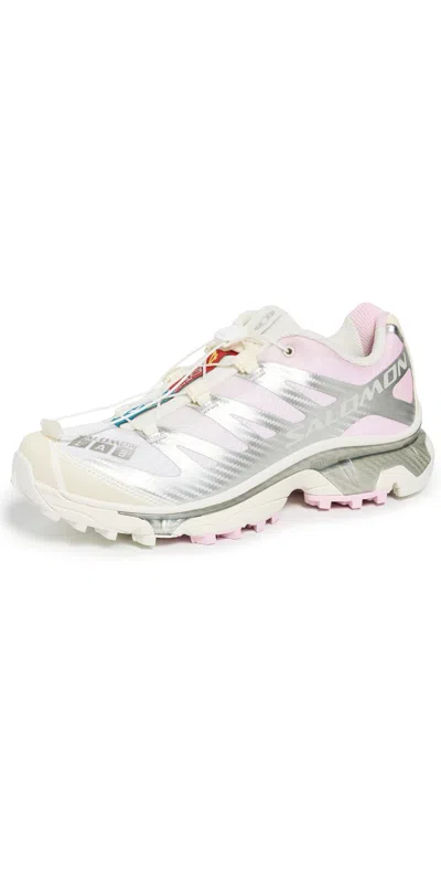 Salomon Xt-4 Og Sneakers Vanilla Ice/silver/fairy Tale In Multi