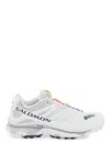 Salomon White Xt-4 Sneakers With Integrated Quicklace System In White