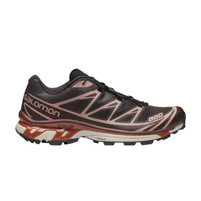 Pre-owned Salomon Xt-6 'chocolate Fondant Peach' In Brown