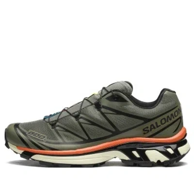 Salomon Xt-6 'deep Lichen Green Marmalade'