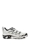 Salomon Low-profile White Sneakers With Black Accents In White