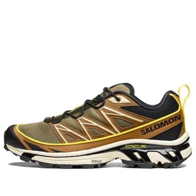 Salomon Xt-6 Expanse 'brown Yellow' In Multi