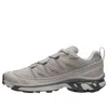 Salomon Xt-6 Expand Leather Sneakers In Gray