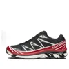 Salomon Black Xt6 Gtx Sneakers With Gore-tex Detailing In Black