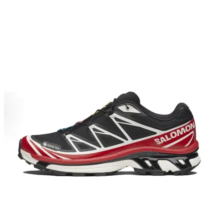 Salomon Xt-6 Gore-tex 'black Flame Scarlet'