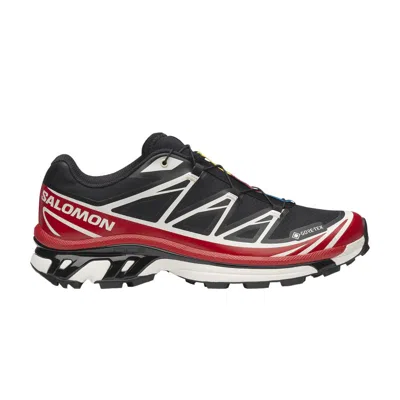 Pre-owned Salomon Xt-6 Gore-tex 'black Flame Scarlet' | Men's Size 8