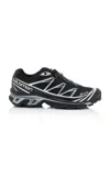 Salomon 'xt-6 S/lab' Black Sneakers With Drawstring In Black