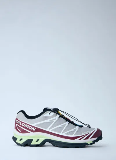 Salomon Xt-6 Gore-tex Sneakers In Gray