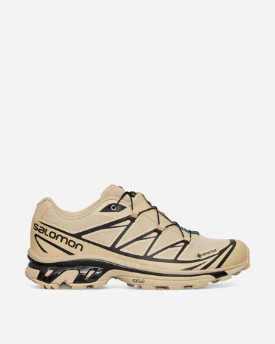 Salomon Xt-6 Gore-tex Sneakers Safari / Black In Beige