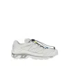 Salomon Streamlined White Sneakers With Quick-pull Lacing System In White