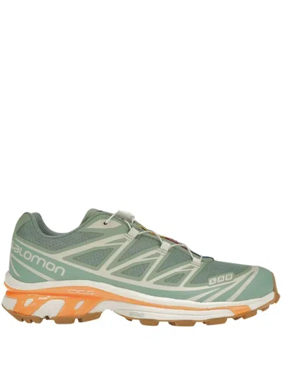 Salomon Xt-6 "granite Green/blazing Orange" Sneakers