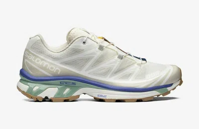 Pre-owned Salomon Xt-6 Gtx Black Ebony Lunar Rock L41663500 Size 5 - 12 Gore-tex